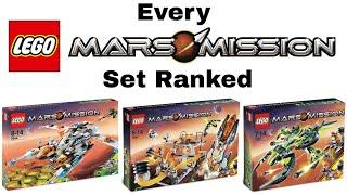 Every LEGO Mars Mission (2007-2008) Set Ranked