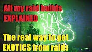 All my raid builds explained, Division 2 Dark Hours Raid.