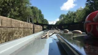 Stockton Locks Grand Union Time Lapse (until battery ran out)