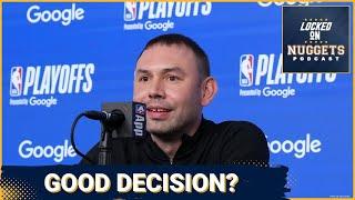 The Nuggets Might Be Making A HUGE Mistake