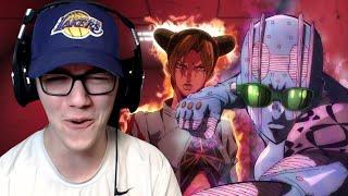 JOJO'S BIZARRE ADVENTURE PART 6 STONE OCEAN TRAILER REACTION!