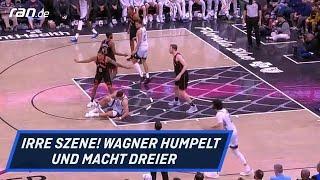 NBA: Wagner knickt um und trifft Dreier - Buzzer Beater schockt Magic