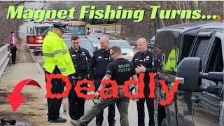 Magnet Fishing Turns Deadly Bazooka Round Discovered in Needham, MA in the Charles River