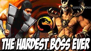 SHAO KAHN RAGE! THE HARDEST BOSS EVER - Ultimate Mortal Kombat 3: Smoke Arcade Ladder
