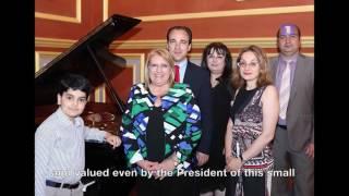 Dmitry Ishkhanov (11 yrs) - Interview on Armenian First Channel
