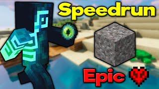 Speedrun: Minecraft lekin Graviydan Epic narsalar beradi Uzbekcha minecraft #kayzo