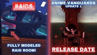 What will be coming in the *NEW ANIME VANGUARDS UPDATE?*