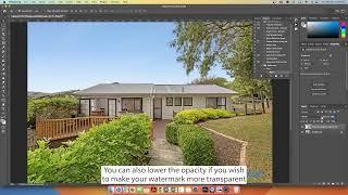 How to Watermark Multiple Images in Photoshop - Real Estate Photo Editing