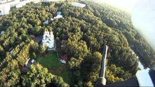 FPV RC Helicopter. Moscow. Yasenevo - Uzkoe. The test of diagrams of aerials.