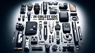 20 Coolest EDC Gadgets Every Man Will Appreciate | Everyday Carry Essentials 2024