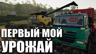 02 Первый Мой Урожай! Сбор Урожая В FARMING SIMULATOR 19 | Как получить больше Выгоды!