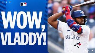 Vladimir Guerrero Jr. DESTROYS this baseball 