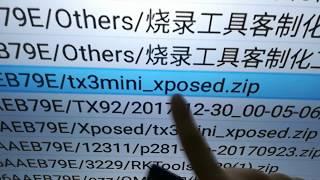 TANIX TX3 MAX & Mini - Installing XPOSED