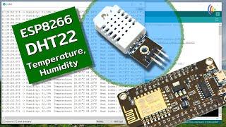 ESP8266 DHT22 Temperature, Humidity, 09/14/2022