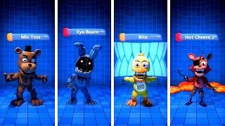 FNAF World Adventure Withered Animatronics Workshop Animations