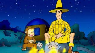 Curious George Goes Camping!  Curious George | Animal Friends