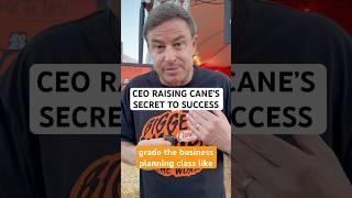 RAISING CANE’S CEO SHARES SECRET TO SUCCESS!