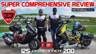 ITALJET DRAGSTER 125 VS DRAGSTER 200 SUPER SCOOTER COMPREHENSIVE REVIEW