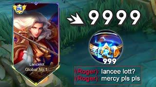 LANCELOT THUNDERBELT BUILD IS TOO TANKY BUT DEADLY!! | LANCELOT BEST BUILD FOR 2024! (100% BROKEN!)