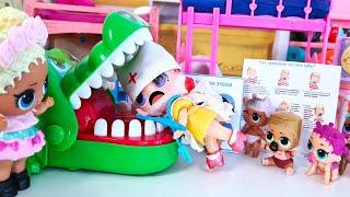 HOW TO BRUSH YOUR TEETH PROPERLY LOL surprise dolls! There is a dentist in kindergarten! Cartoons