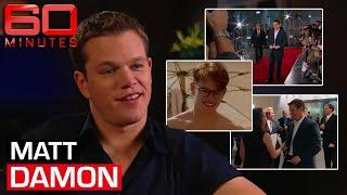 On the road with the nicest man in Hollywood: Matt Damon | 60 Minutes Australia