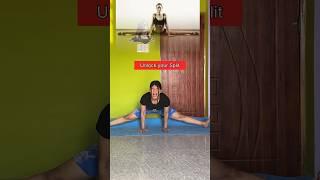 It’s not one day practice ️.#yoga #fitness #legdaychallenge #youtube #kavyakiduniya