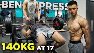 How I Bench Pressed 140KG at 17 Years Old