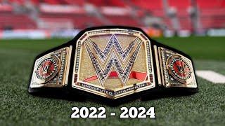 All Of Undisputed WWE Championship Match Card Compilation (2022 - 2024)