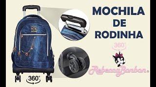 MOCHILA DE RODINHA REBECCA BONBON CLASSEBAG