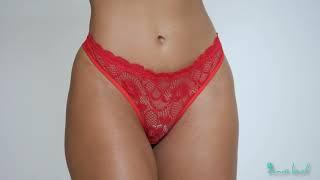 Calcinha Fio Dental Duda - Amore Brasil Lingerie