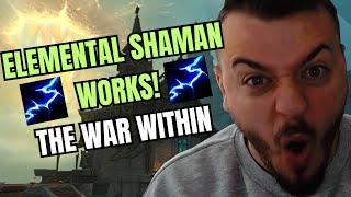 ELEMENTAL SHAMAN Is GREAT in SOLO SHUFFLE THE WAR WITHIN