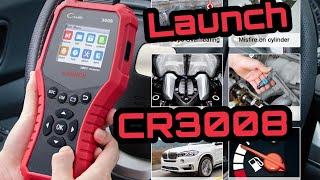 Диагностический сканер Launch Creader 3008 Обзор. подключение