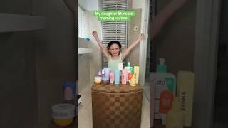 *NEW Skincare morning routine ft. Edie & Alessia #jonathanjoly #shorts #skincare