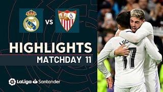 Real Madrid vs Sevilla 3-1 Resumen y Goles | LaLiga Santander - 2022