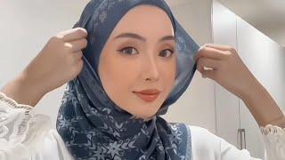 TUTORIAL HIJAB SEGI EMPAT MODEL TERBARU!!!! YANG LAGI VIRAL NIH 