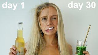 I Stopped drinking for 30 days *HOW MY BODY CHANGED*