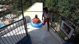 Extreme River Water Slide at Aquafan