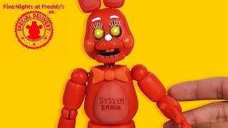 SYSTEM ERROR TOY BONNIE  FNAF AR: Special Delivery  Posable Figure  Polymer Clay  Porcelana Fría