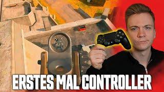 Maus & Tastatur PRO spielt das ERSTE MAL mit CONTROLLER WARZONE! | V1nKub