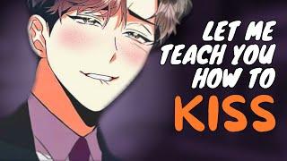 ASMR Boyfriend | Let Me Teach You How To Kiss  - Boyfriend Asmr | M4F | Kisses | Cuddles