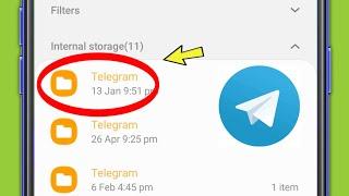 How to Find Downloaded Telegram Files | Photo | Video | Data File Manager