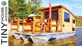 Le Koroc Tiny House Boat: The PERFECT Floating Tiny Home