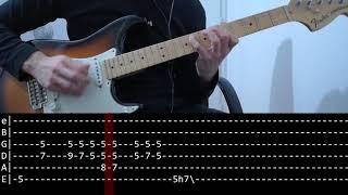 Jimi Hendrix  - Little Wing intro (Guitar lesson with TAB)