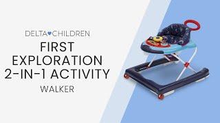 Delta First Exploration 2-in-1 Activity Walker (by Delta Children)