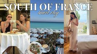 south of france travel vlog: a few days in Nice, Antibes + exploring the Cote D'Azur!!