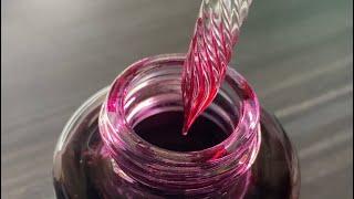 Real-time glass pen calligraphy | Inspire