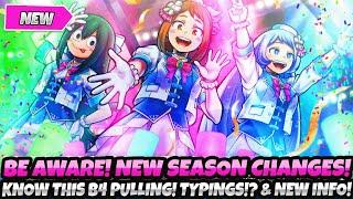 *BE AWARE! BIG NEW SEASON 11 CHANGES!* NEW INFO U NEED TO KNOW B4 SUMMONING! (My Hero Ultra Rumble