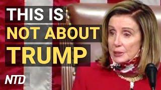 Reaction after Pelosi unveils bill to examine president's health; Jewish, Catholic groups sue Cuomo