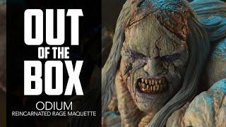 Odium: Reincarnated Rage Maquette Unboxing | Sideshow