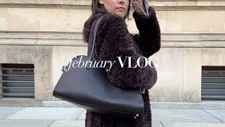 Shopping, outfits, from snow to spring | February Vlog | Nisi